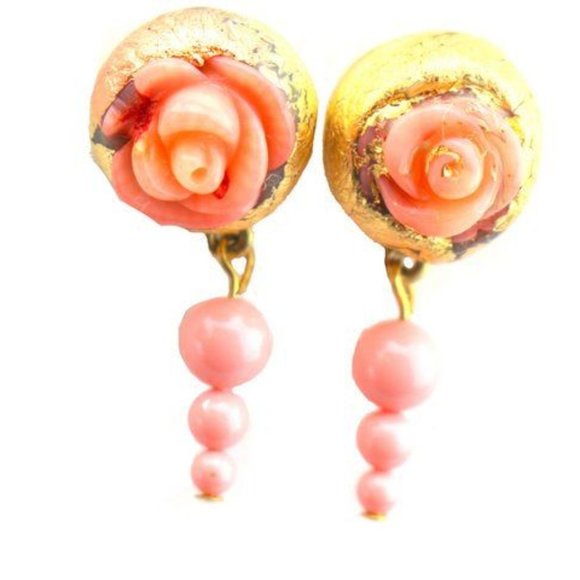 Sugar Gay Isber Jewelry Collection Swarovski Pearls Stud Earrings Handmade Gift - Picture 1 of 2